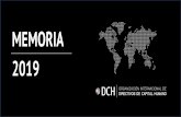 Memoria DCH 2019€¦ · 07 DCH Summit _____ 35 08 Actividades Internacionales _____ 36 CONTENIDOS 2019 ... Directores de Recursos Humanos de empresas con gran relevancia en el panorama