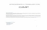 APRENDEMOS A TRABAJAR CON GIMP 0.pdf - created by ...iesbdebraganza.juntaextremadura.net › ... › 09 › ...gimp.pdfUnidad 0 Conociendo GIMP 3 Iniciar GIMP Para empezar con GIMP