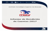 Informe de Rendición de Cuentas 2017 - ITSAV › storage › documentos › IRC-ITSAlvarado2… · participación de 620 alumnos. Además se mantiene vigente el convenio con la comunidad