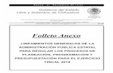 Folleto Anexo - Chihuahua · Chihuahua, Chih., ,sábado 12 de agosto de 2017. No. 64 Gobierno del Estado Libre y Soberano de Chihuahua LINEAMIENTOS GENERALES DE LA ADMINISTRACIÓN