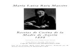 Recetas de Cocina de la Madre de Azorín 1898autors.rafaelpoveda.es/.../Recetariodelamadredeazorin..pdf · 2020-02-26 · 2 Ma. Luisa Ruiz Maestre, Recetario de Cocina de la madre