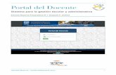 Portal del Docente - prepa7.computounam.mxprepa7.computounam.mx/wp-content/uploads/2018/01/TutorialPorta… · Las Tecnologías de la Información y la Comunicación (TIC) tienen
