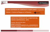 Módulo V. Control de Riesgos en la Empresa. ASPECTOS …cef-ugr.org/wp-content/uploads/2017/03/13-Manuel-Peña... · 2017-03-25 · 5 LA LEGISLACION EUROPEA: Reglamento (UE) 2016/679