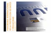 PANORAMA INTERNACIONAL DE LA PROTECCION DE DATOS Y … · 2012-09-19 · AgenciaEspañolade Protecciónde Datos 15 Opciones para la revisión Elementos para decidir cómo instrumentar