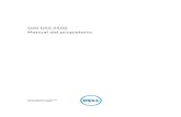 Dell DSS 2500 Manual del propietario › pdf › dell-dss-2500... · SSD Hasta doce unidades de SSD o disco duro de intercambio directo de 3,5 pulgadas o 2,5 pulgadas (en un portaunidades