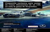 Promoción exclusiva para socios de Cesur. Descuentos de un ... · Concesionario Oficial Mercedes-Benz Ctra. Sevilla-Cádiz s/n (Zona del automóvil) Dos Hermanas, Sevilla Tel.: 955