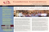 Cuadernos Cervantinos · • El “Alcázar de Cervantes” de ... Así mismo, Matías Barchino aportó un dato desconocido para los cervantistas alcazareños, como es la visita a