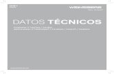 DATOS TÉCNICOS - Caravanas Ortiz · 2019-02-26 · Posibilidad de transformación en cama (cama extra: área de asientos, mesa con extensión, asiento del conductor giratorio; no
