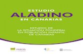 ESTUDIO EN CANARIAS · ALADINO en Canarias ha obtenido una prevalencia de sobrepeso-obesidad de cinco puntos porcentuales menos respecto a los datos del ALADINO 2011 para la población