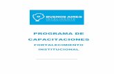 PROGRAMA DE CAPACITACIONES - Buenos Aires InteligenteENCUENTRO I: Comunicación política – comunicación pública y marketing político: enfoques. Introducción a la Comunicación.
