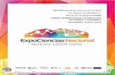 DEL 26 AL 29 DE NOVIEMBRE CENTRO INTERNACIONAL DE … · 2020-02-19 · ExpoCienciasNacional Nuevo León 2019 CINTERMEX Centro Internacional de Negocios Monterrey, A.C. PROGRAMA GENERAL