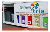 La recollida Selectiva - Girona...increment d ’un 0,01% en comparaci ó al 2009. S’han recollit de forma selectiva el 39,43% dels residus generats, un 1,8% m és que l’any passat.