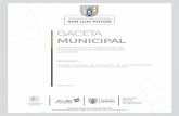 MUNICIPAL - Página Oficial del H. Ayuntamiento de San Luis Potosí H. Ayuntamiento de ... · 2020-04-24 · de no contar con información, señalar las razones, salvo que no se haya