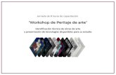 Workshop de Peritaje de arte - ICAE · Alejandra Leyba Diplomada Especialista en Documentoscopía por la Universidad de Salamanca. Experta en la adecuación del método pericial caligráfico