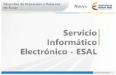 Servicio Informático Electrónico - ESALdefensoriadian.gov.co/wp-content/uploads/2018/04/Present...eco 373320 Presentación de Mormaciin pct Erwio de Archivos z, 01 'DIAN O MINHACIENDA
