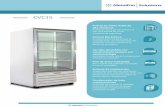 Presentación de PowerPoint - Refrigeracion...CVC15 Puerta de vidrio doble de alta eficiencia Puerta de vidrio de alta eficiencia con cara frontal de cristal templado de seguridad.