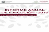 Informe Anual de Ejecución 2018 - tlalnepantla.gob.mx PROGRAMATICA/… · c) La aplicación de los recursos conforme a las clasificaciones administrativa, funcional, programática,