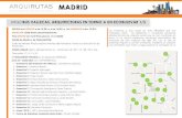 MADRIDMADRID - ARQUIRUTAS VALLECAS, ARQUITECTURA E… · ARQUIBUS VALLECAS, ARQUITECTURAS EN TORNO A UN ECOBULEVAR 1/3 7 MADRIDMADRID SALIDAS los SÁBADOS a las 10,30 h y a las 16,00