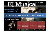Amb Oriol Saña 2014-2015/Sana_web.pdf · Confirma la teva assistènciaa secretaria o a info@elmusical.cat-cat I Musica CONSERVATORI PROFESSIONAL DE MÚSICA - ESC OLA DE MÚSICA DE