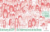 8 de març 2019-8 · Ponent, Pigall i La Blau Taller Dones als carrers, carrers de dones Lloc: Pl. Sant Joan Hora: 12 i 20 h Entrada lliure Organitza: Ateneu Popular de Ponent amb