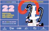 AGENDA DE ACTIVIDADES - Festival del Centro Historicofestivaldelcentrohistorico.com/documents/22FCH_Agenda-Digital_2.pdf“Fiesta de los 4 barrios” Colectivo Cultural Pie de Lana