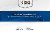 Manual de Procedimientos - Puebla · Formato 20 Procedimiento para la aplicación de descuentos a personas en estado de vulnerabilidad ... Procedimiento para la elaboración diaria