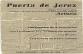 PJletfa de Jerez - WordPress.com · 2011-05-03 · privilegio dado por Alfonso XI el lOde no-viembre de 1334, recién concluida la con-quista de Algeciras, uno de los motivos de la