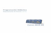 Departamento de francés | 1º C1eoialcaladeguadaira.es/wp-content/uploads/2020/06/... · 1 Programación Didáctica Departamento de francés | 1º C1 Curso 2019-20. 2 En este documento
