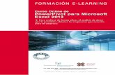 PowerPivot para Microsoft Excel 2013 · 2019-06-12 · FORMACIÓN E-LEARNING Para realizar de forma eficaz el análisis de datos que le permitirá obtener las respuestas que necesita