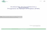 Evaluación de Consistencia y Resultados Programa de Apoyo al … · 2019-05-14 · Programa de Apoyo al Empleo (PAE) Resumen Ejecutivo La Evaluación de Consistencia y Resultados