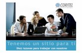 Universidade de Santiago de Compostela - Coritel, Líder en … · 2018-11-28 · proyectos innovadores para las empresas líderes. 1 Empresa líder ... En unos años podrás liderar