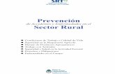 Prevención Sector Ruralpublicaciones.srt.gob.ar/Publicaciones/2004/Manual... · como las carencias en el control y correc-ción de los riesgos del trabajo pueden fre-nar el desarrollo