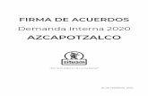AZCAPOTZALCO - SITUAMsituam.org.mx/wp-content/uploads/2020/02/FIRMA... · Andamio Departamento de Mantenimiento (Sección de Conservación y Mantenimiento) Higiene y seguridad 2020