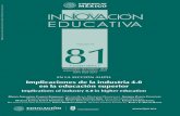 Juan Silvestre Aranda Barradas S i P S 81Volumen 19 · entre los conceptos de industria 4.0 y educación 4.0 en México. Se presenta la evolución de esta industria a nivel global,