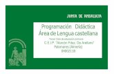 1. Prog Did Lengua Ciclo3 EP · 2019-11-12 · 4 C.E.I.P. “Alarcón Fdez.De Arellano” (Palomares) PROYECTO EDUCATIVO Programaciones Didácticas Área de Lengua – Tercer Ciclo