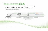 EMPEZAR AQUÍ - Amazon S3 · Paso 2: Consultar Cómo utilizar el G6 Paso 3: (Opcional) configurar el receptor Utilización del G6 • Bienvenido/a • Resumen de la pantalla de inicio