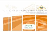 n ú me r o 1 7 1 / 3 d e e n e r o 2012 - Junta de Andalucía · Presentación del videojuego “Segurito misión prevención” ... Informe monográfico de seguridad y salud laboral