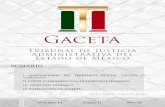 I. DISPOSICIONES DEL OFICIAL “GACETA DE PERIÓDICO …2.- acuerdo de la junta de gobierno y administraciÓn del tribunal de justicia administrativa del estado de mÉxico, por el
