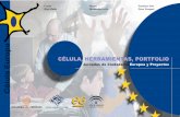 CÉLULA, HERRAMIENTAS, PORTFOLIO · 1 FERE-CECA/EyG LA CCÉLULA EEUROPA Una experiencia educativa de los centros de FERE-CECA para potenciar la dimensión europea de la educación.