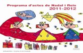 Benicarló • Programa d’actes de Nadal i Reis 2011-2012 Programa … · 2011-12-20 · Benicarló • Programa d’actes de Nadal i Reis 2011-2012 6 Dimarts 20 12.00h i Coral