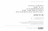Anuario de la Comisión de Derecho Internacional 2013 - Volumen … · 2018-05-25 · ADVERTENCIA Las signaturas de los documentos de las Naciones Unidas se componen de letras mayúsculas