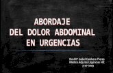 Dra M ª Isabel Cambero Flores Medico Adjunto Urgencias HIC ... · PORCENTAJE DE DIAGNOSTICO ES MAS BAJO Y LA MORTALIDAD MAS ALTA CAUSA QUIRURGICA:COLECISTITIS. CAUSAS FRECUENTES