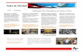 Cuba de Verdad - puntodevistaypropuesta.files.wordpress.com · El presidente de Venezuela, Nicolás Madu-ro, saludó la votación de los países miem-bros de la ONU a favor de levantar