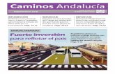 CAMINOS ANDALUCÍA. SEPTIEMBRE'16 Maquetación 1 - Colegio de Ingenieros de …caminosandalucia.es/wp-content/uploads/2019/05/2016-09... · 2019-05-29 · Caminos Andalucía Septiembre