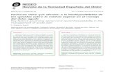 Factores clave que afectan a la biodisponibilidad de los .... 3737-2019 AE Mugabure Fa… · Para que los fármacos opioides surtan efecto anal-gésico medular deben moverse desde
