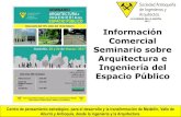 Comercial Seminario sobre Arquitectura e Ingeniería del Espacio …€¦ · ESCARAPELAS VALOR: $2.500.000 + IVA Impresión del logotipo de la empresa patrocinadora en escarapelas