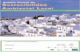 Boletín Virtual de Sostenibilidad Ambiental Local · Boletín Virtual de Sostenibilidad Ambiental Local 3. ... Desarrollo Sostenible e Información Ambiental de la Junta de Andalucía;
