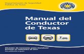 Manual del Conductor de Texas Todos los conductores son calificados con base en cuatro habilidades básicas, sin importar el tipo de examen de manejo. 1. Control: su capacidad para