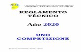 CATEGORÍA TURISMO PISTA CLASE 2 (1.4) REGLAMENTO …cordobapista.com/wp-content/uploads/2019/12/reglamento... · 2019-12-17 · Regl. Técnico Clase 2 –Año 2019 – F.R.A.D.C.