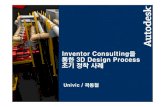 Inventor Consulting을 통한3D Design Process 조기정착사례 · 2009-05-13 · Inventor IPT Template Standard Task –Material / Color / Property Inventor IDW Template Standard